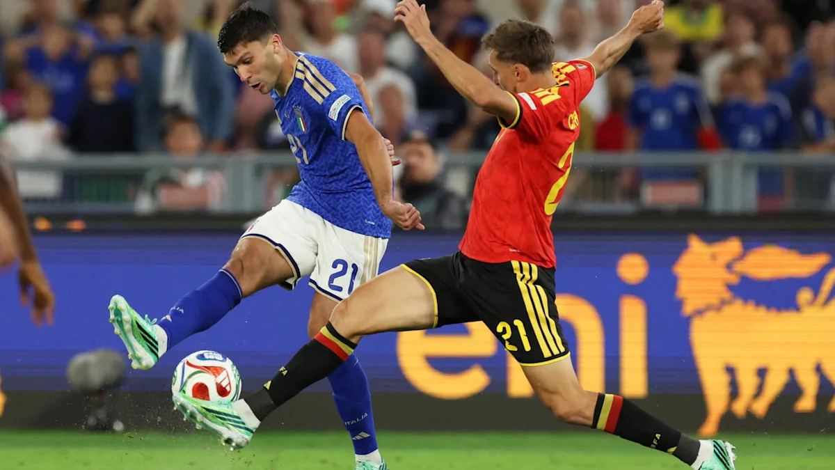 Castagne plays full 90 minutes as Belgium hold on for impressive win over Italy